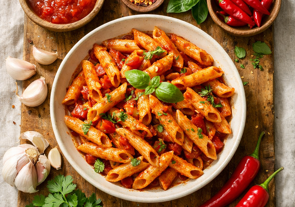 Penne arrabbiata
