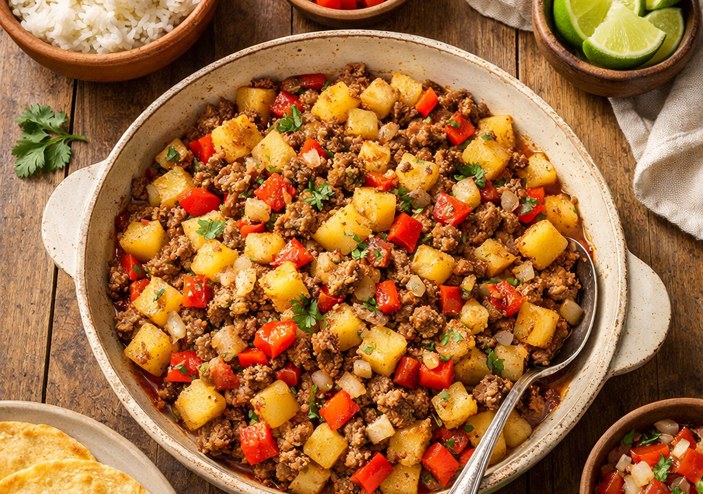 Picadillo de papa