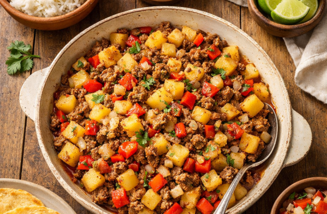 Picadillo de papa