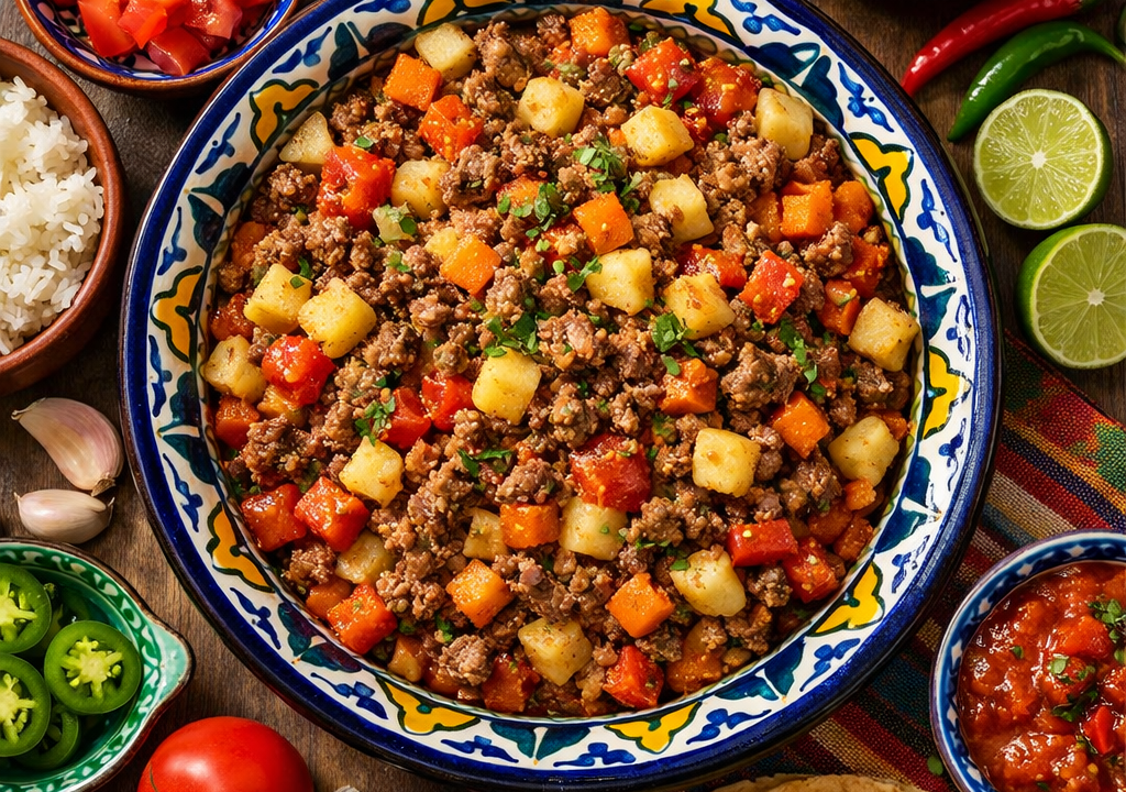 Picadillo mexicano