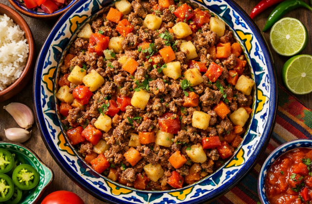 Picadillo mexicano