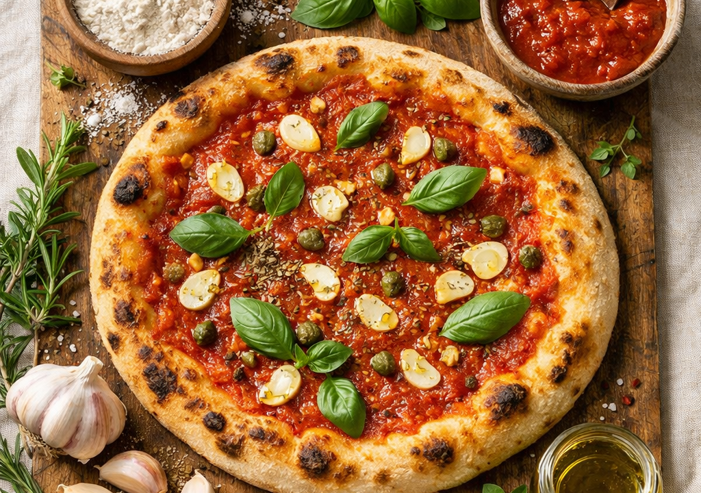 Pizza marinara