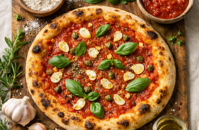 Pizza marinara