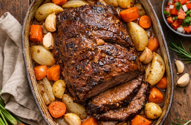 Plateada al horno