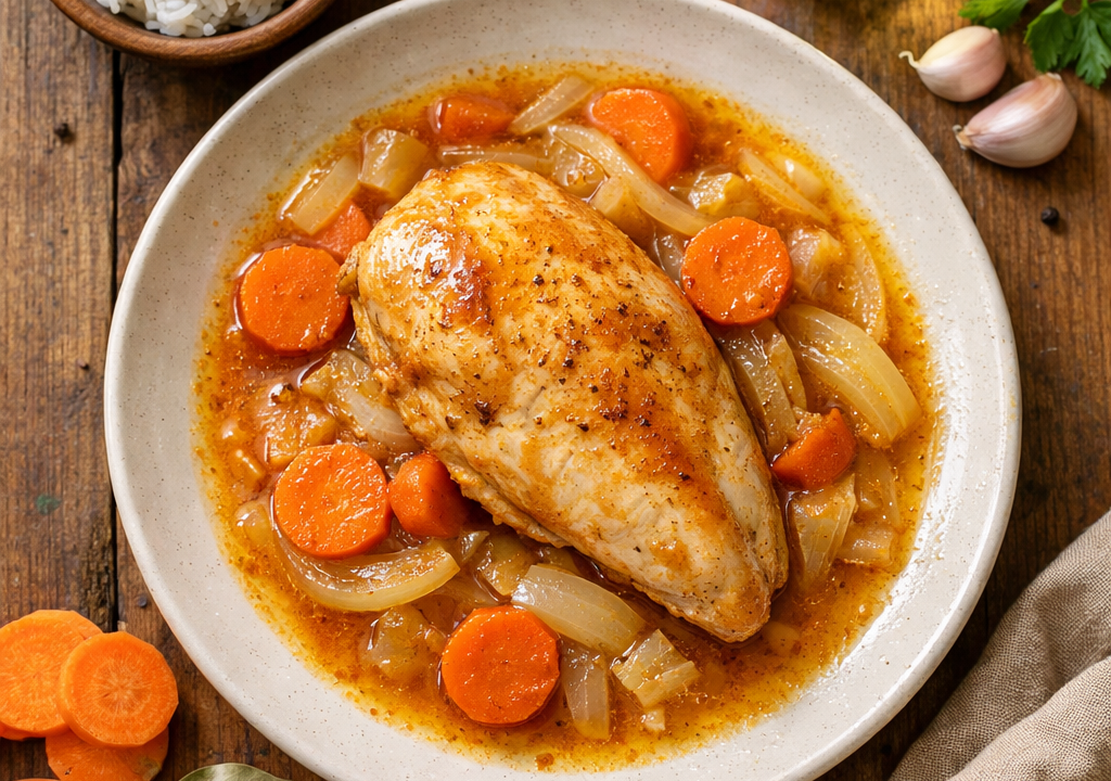 Pollo al jugo