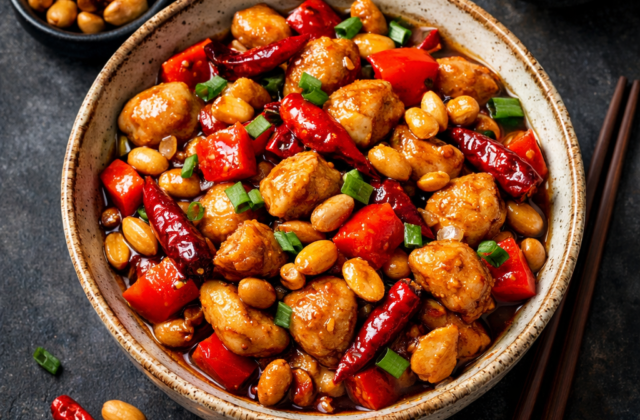 Pollo kung pao