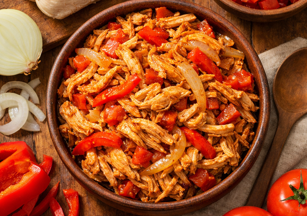 Pollo mechado