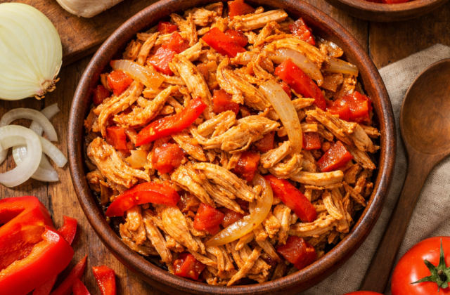 Pollo mechado