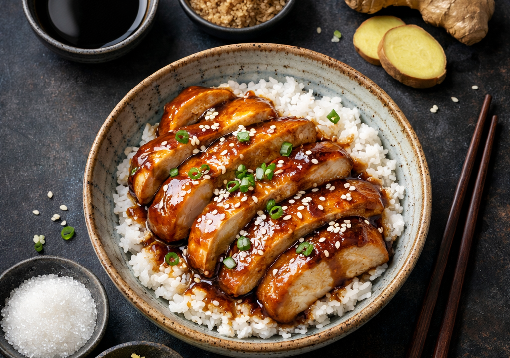 Pollo teriyaki