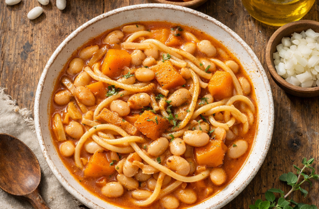 Porotos con riendas