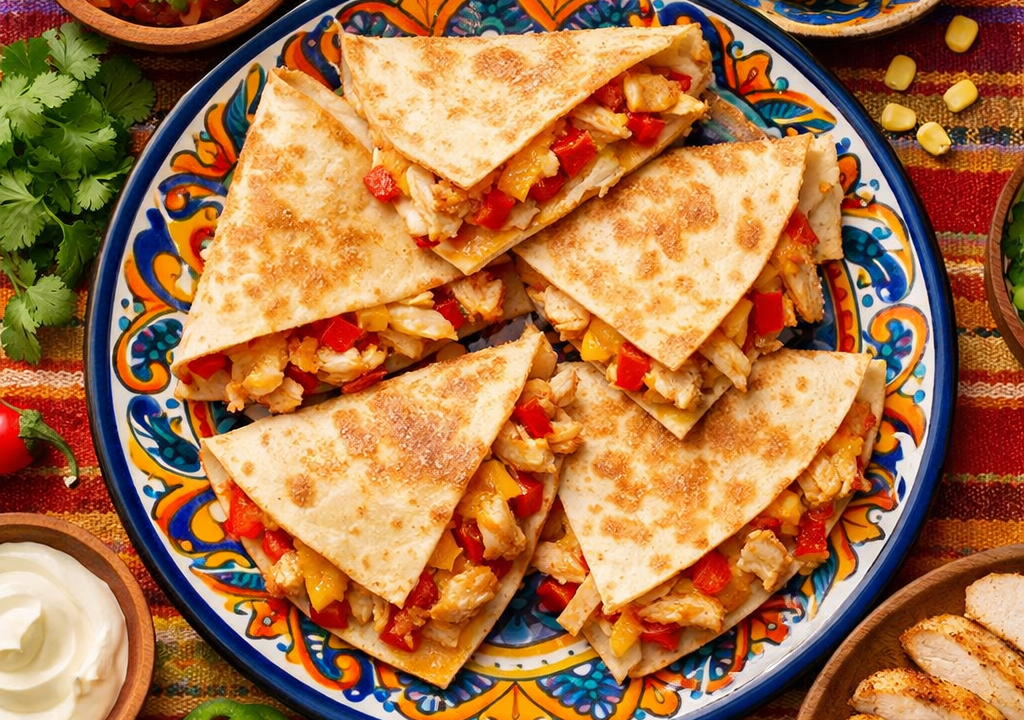 Quesadillas de pollo