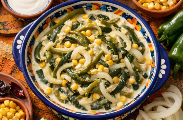 Rajas con crema
