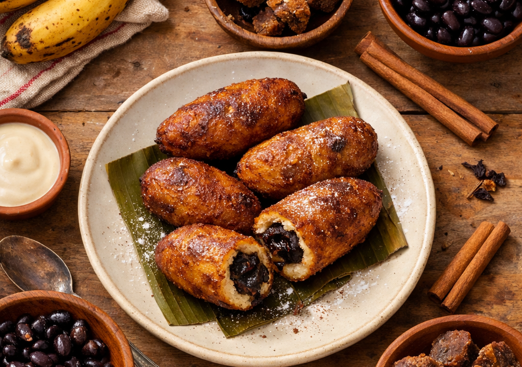 Rellenitos de plátano