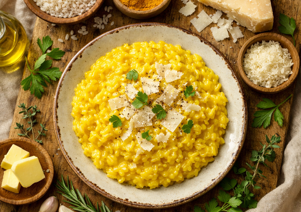 Risotto alla milanese