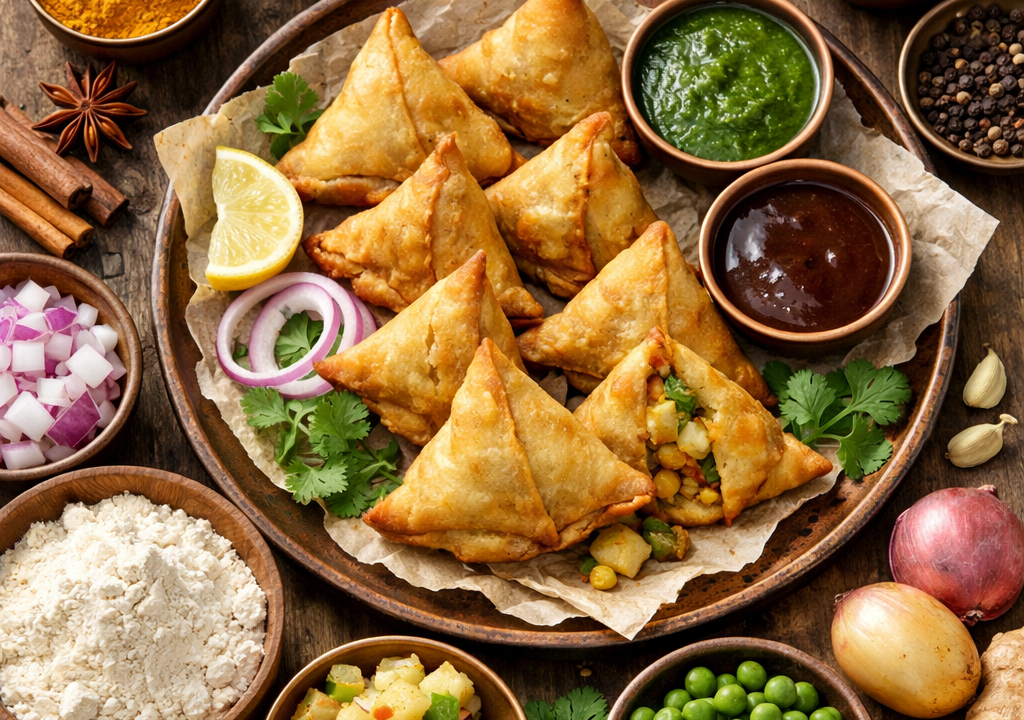 Samosas de verduras