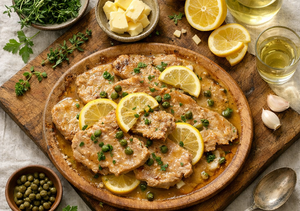 Scaloppine al limone