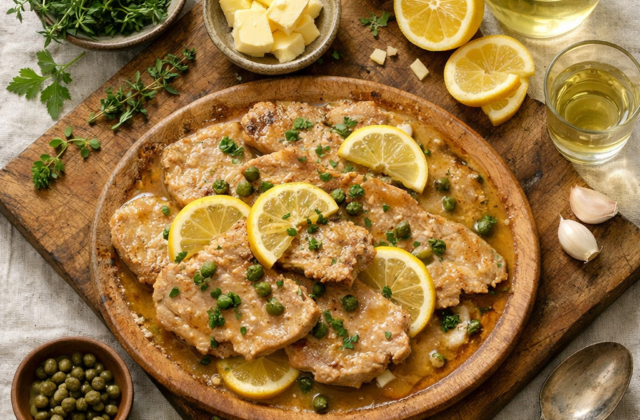 Scaloppine al limone