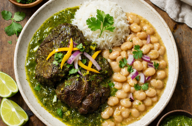 Seco de carne con frejoles