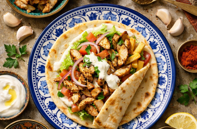 Shawarma de pollo