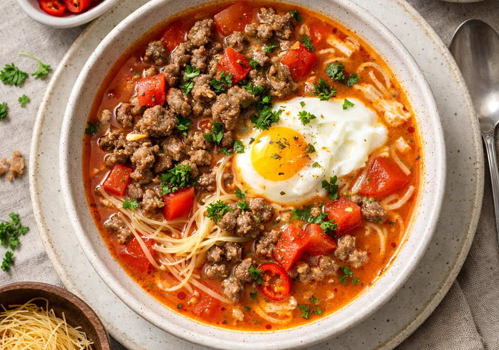 Sopa a la minuta