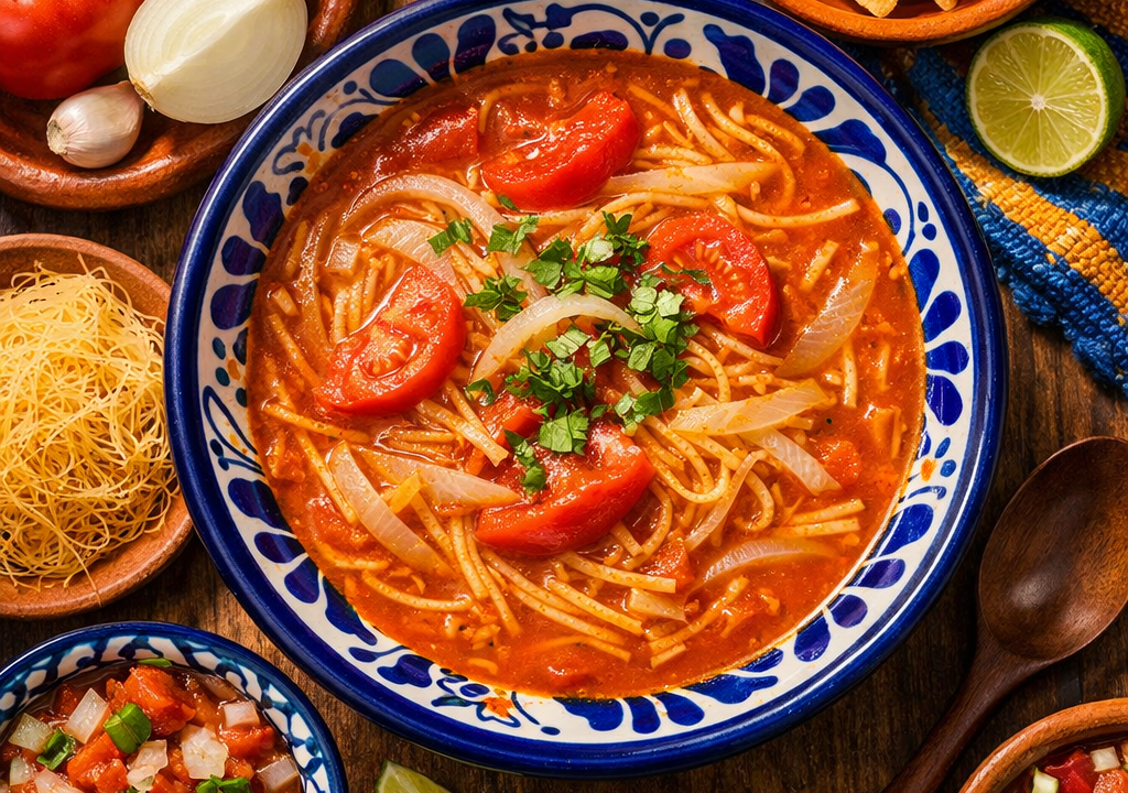 Sopa de fideo