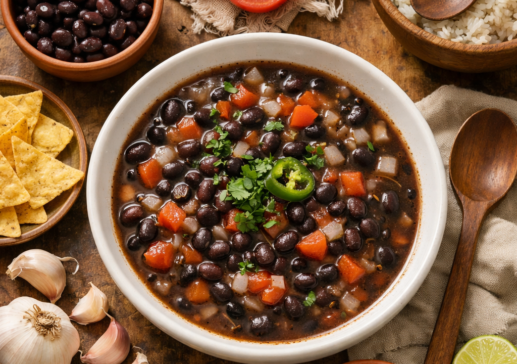 Sopa de frijoles