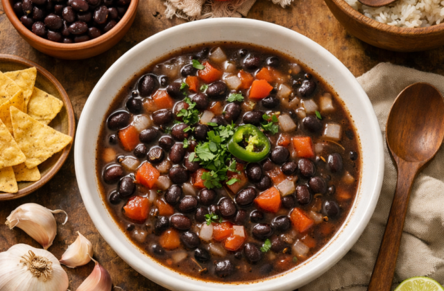 Sopa de frijoles