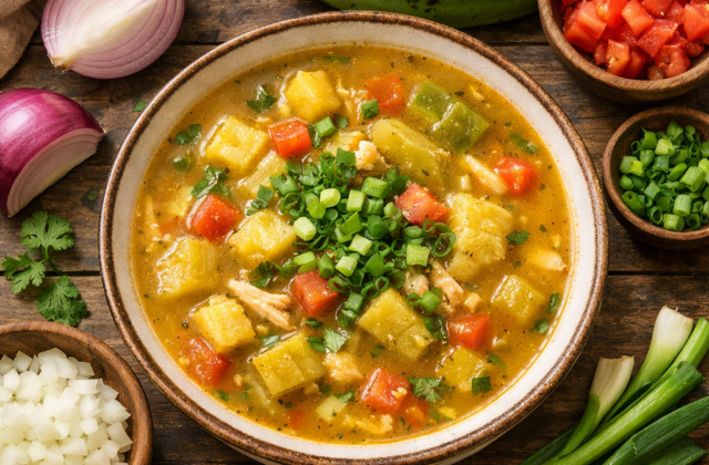 Sopa de plátano