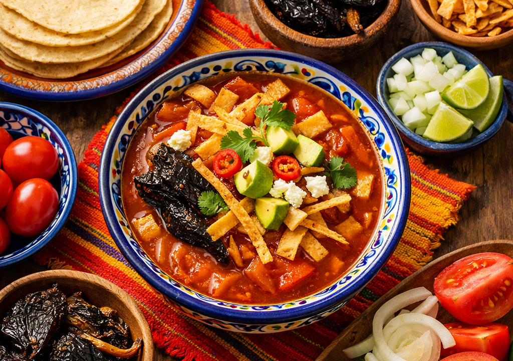 Sopa de tortilla