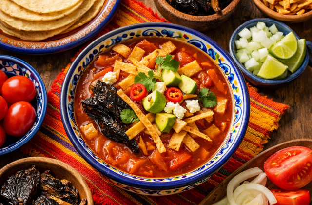 Sopa de tortilla