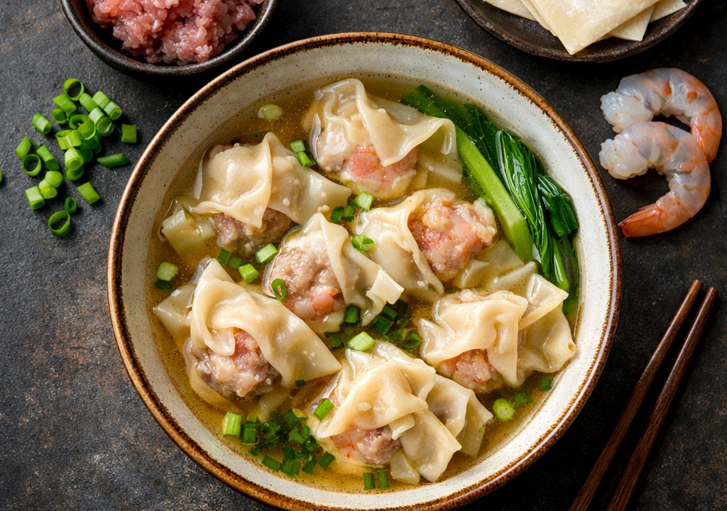 Sopa wonton