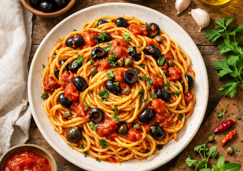 Spaghetti alla puttanesca