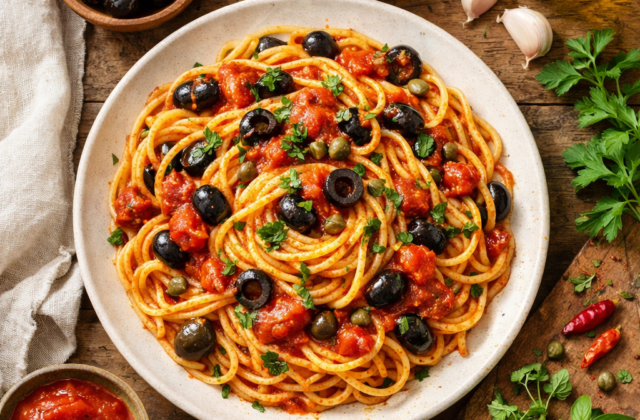 Spaghetti alla puttanesca