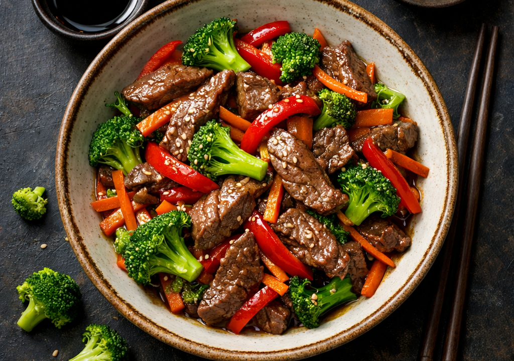 Stir fry de vacuno