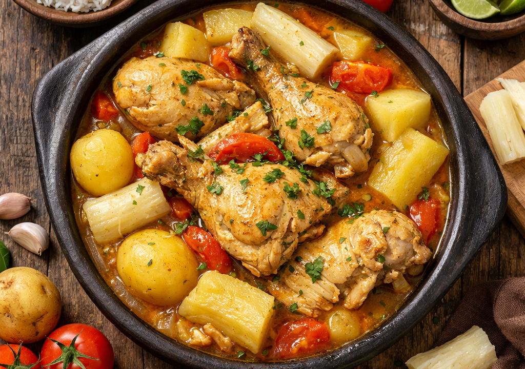 Sudado de pollo