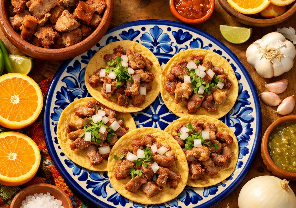 Tacos de carnitas