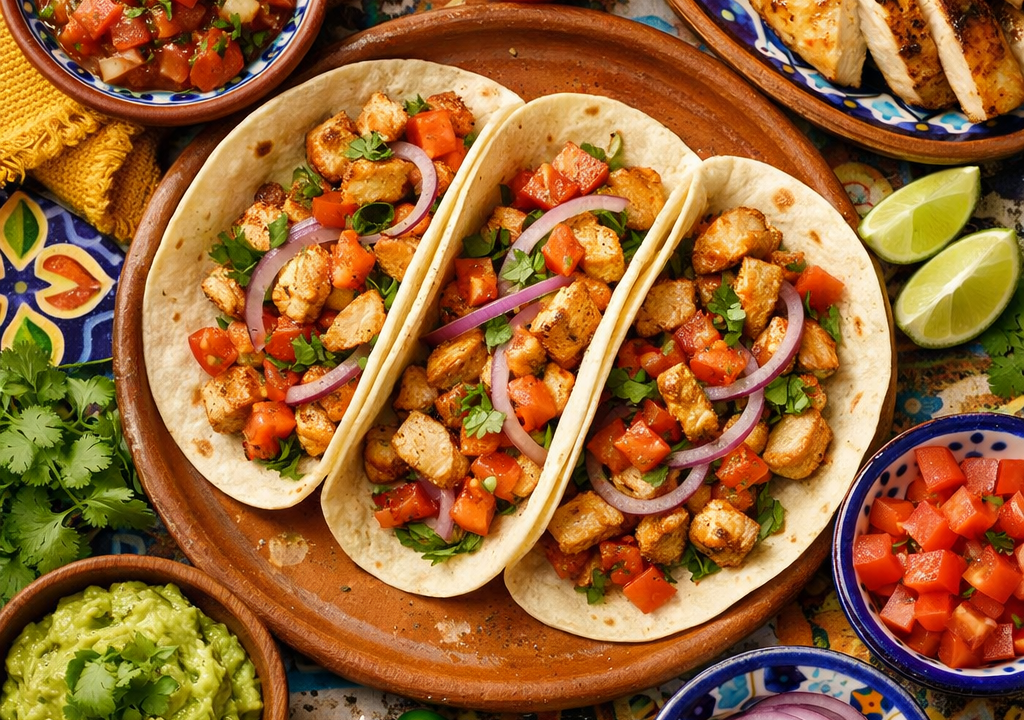 Tacos de pollo