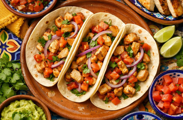 Tacos de pollo