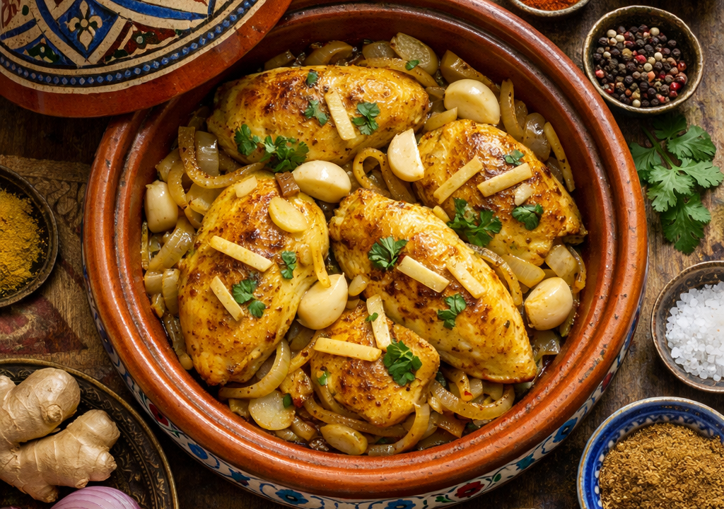 Tagine de pollo