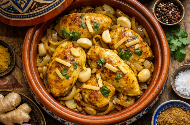 Tagine de pollo