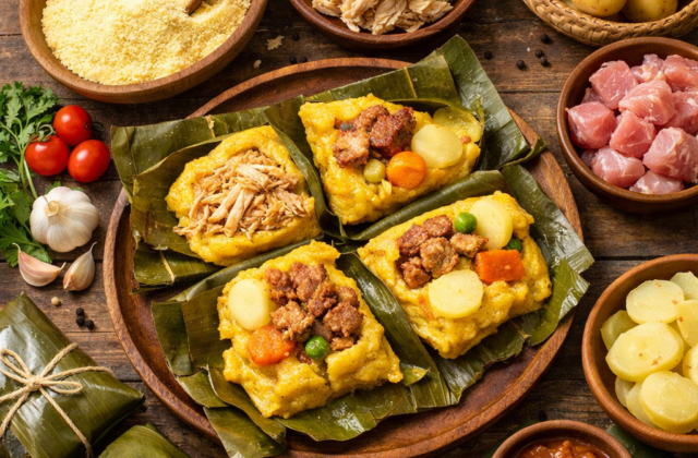 Tamales colombianos