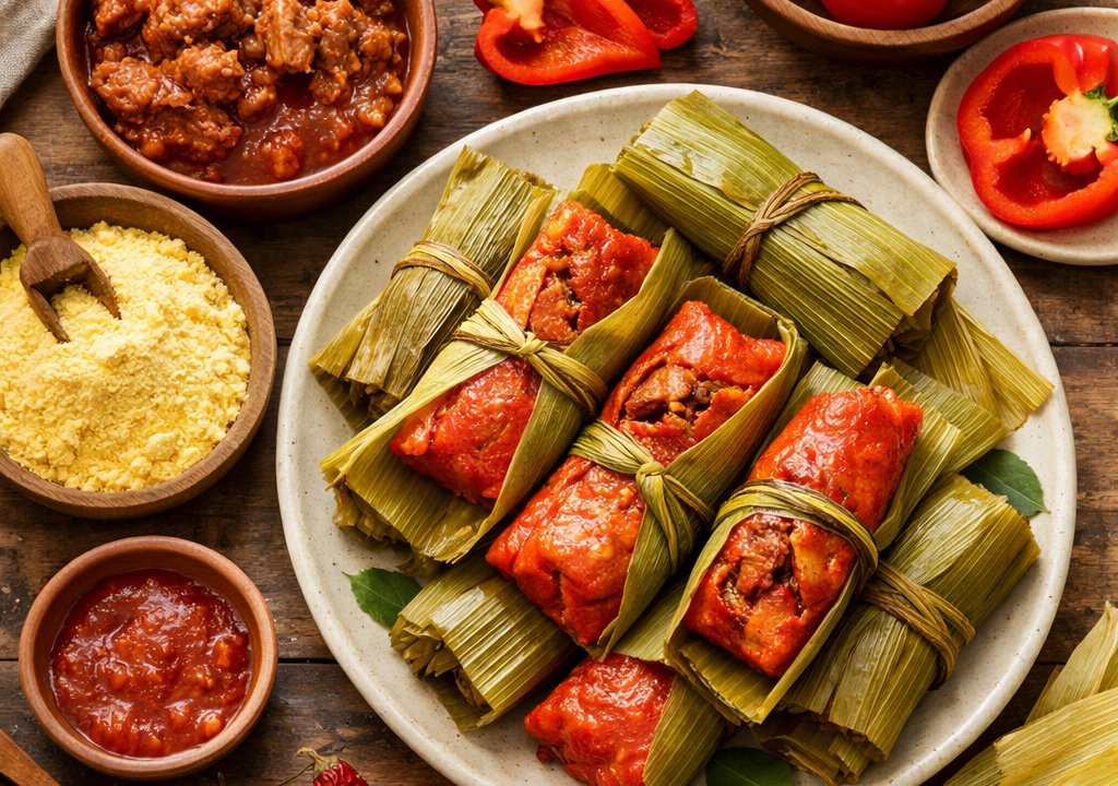 Tamales colorados