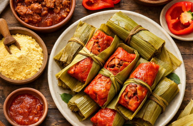 Tamales colorados
