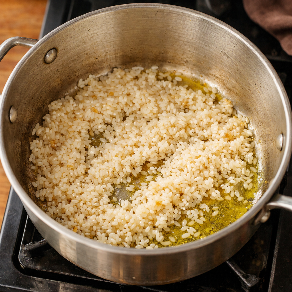 Cómo cocer arroz — paso 2