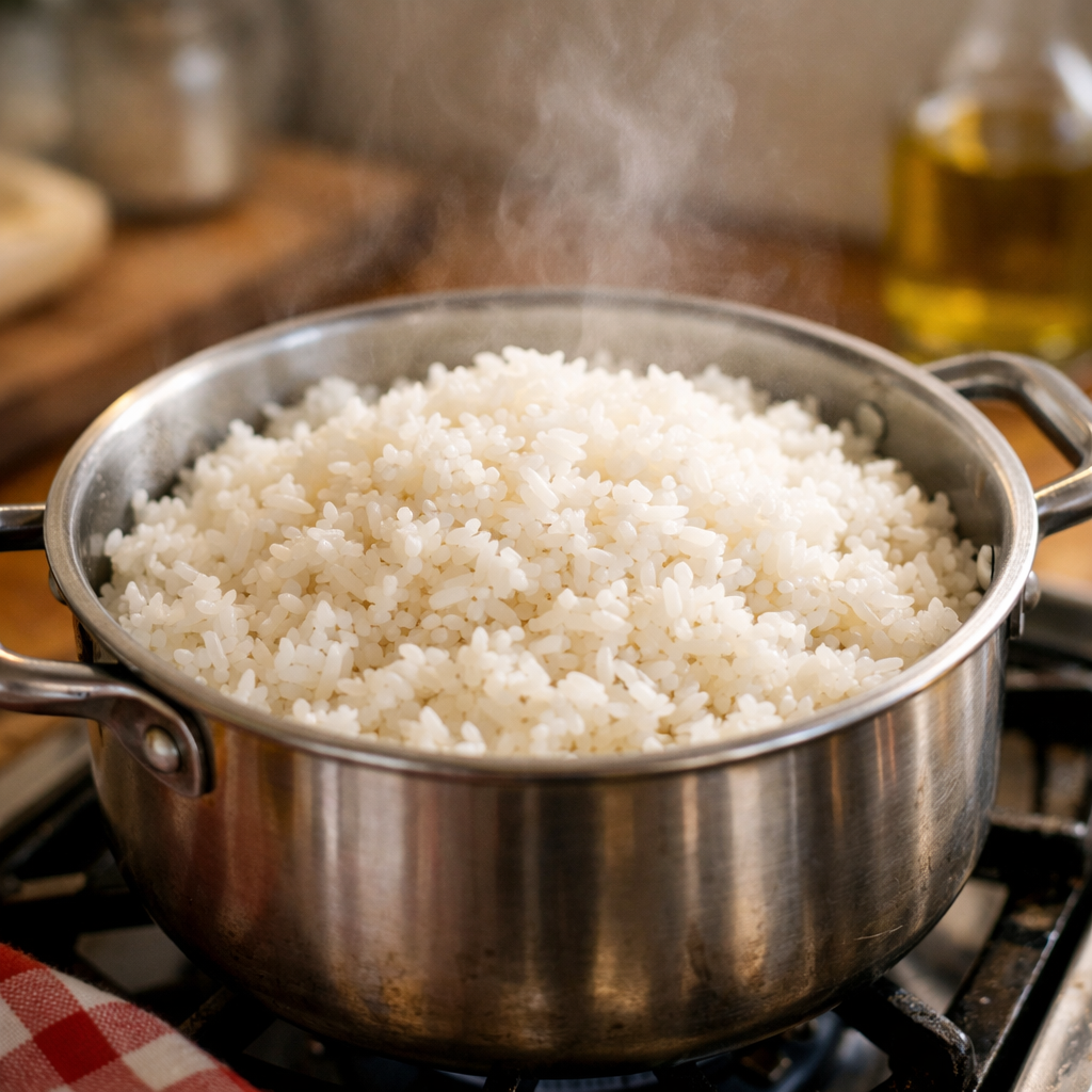 Cómo cocer arroz — paso 5