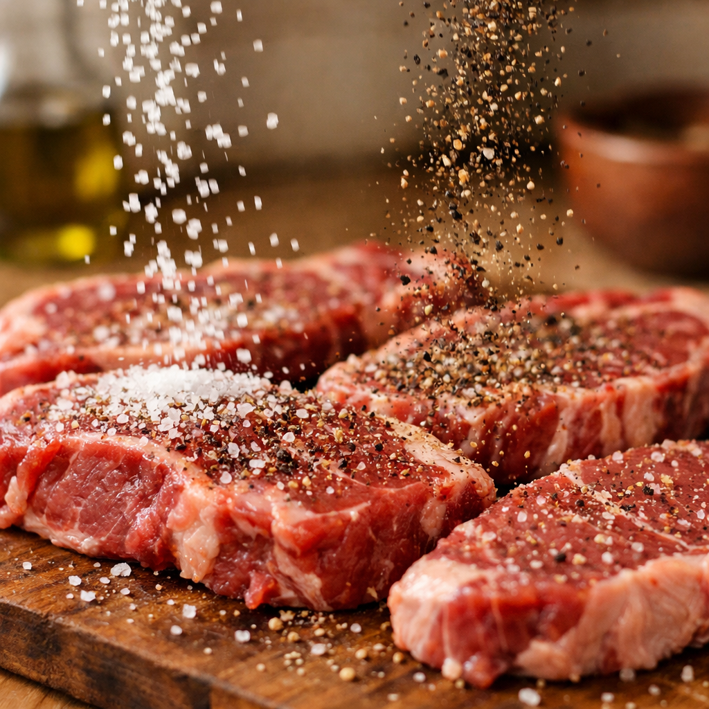 Cómo dorar carne o pollo — paso 2