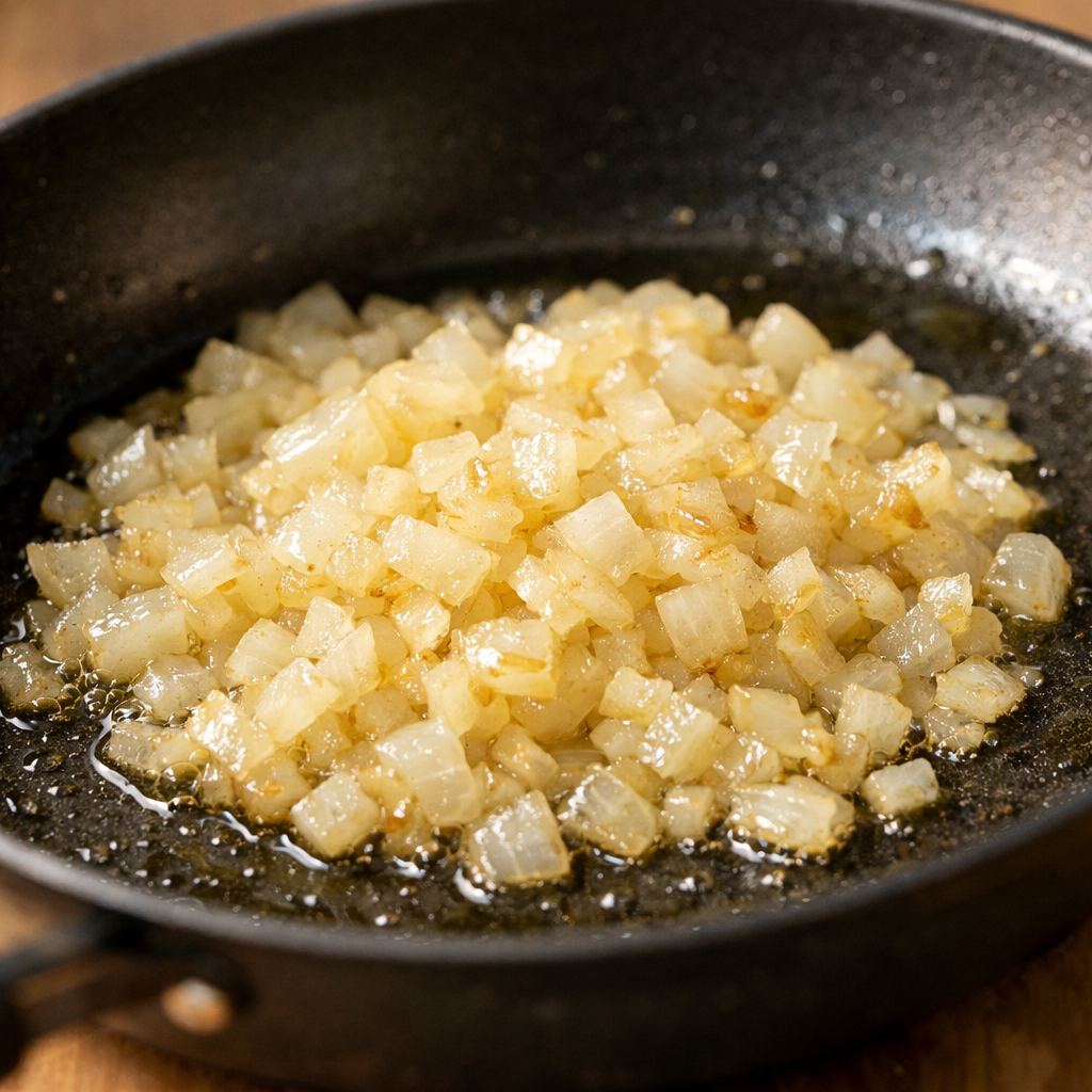 Cómo hacer un sofrito — paso 3