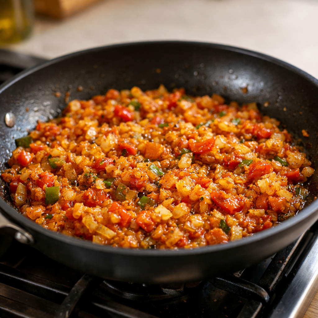 Cómo hacer un sofrito — paso 5