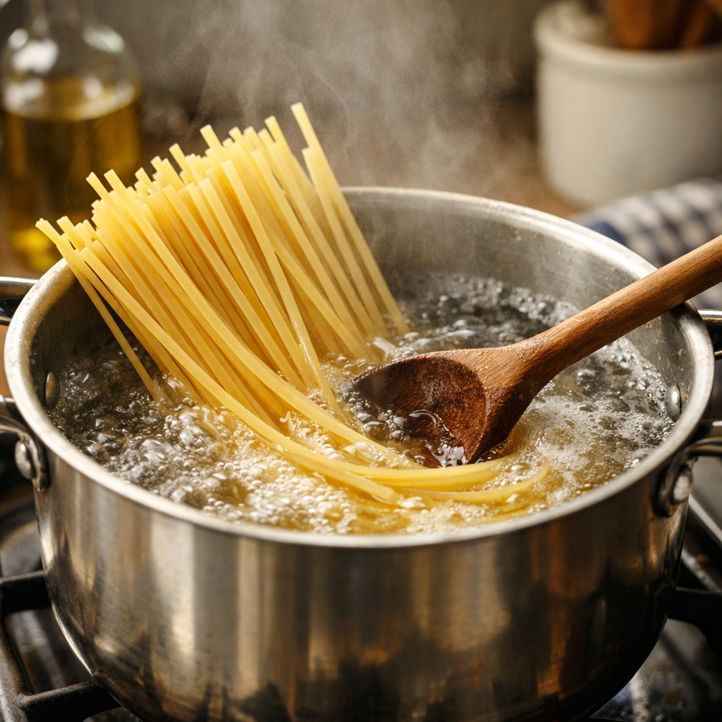Cómo cocer pasta al dente — paso 3