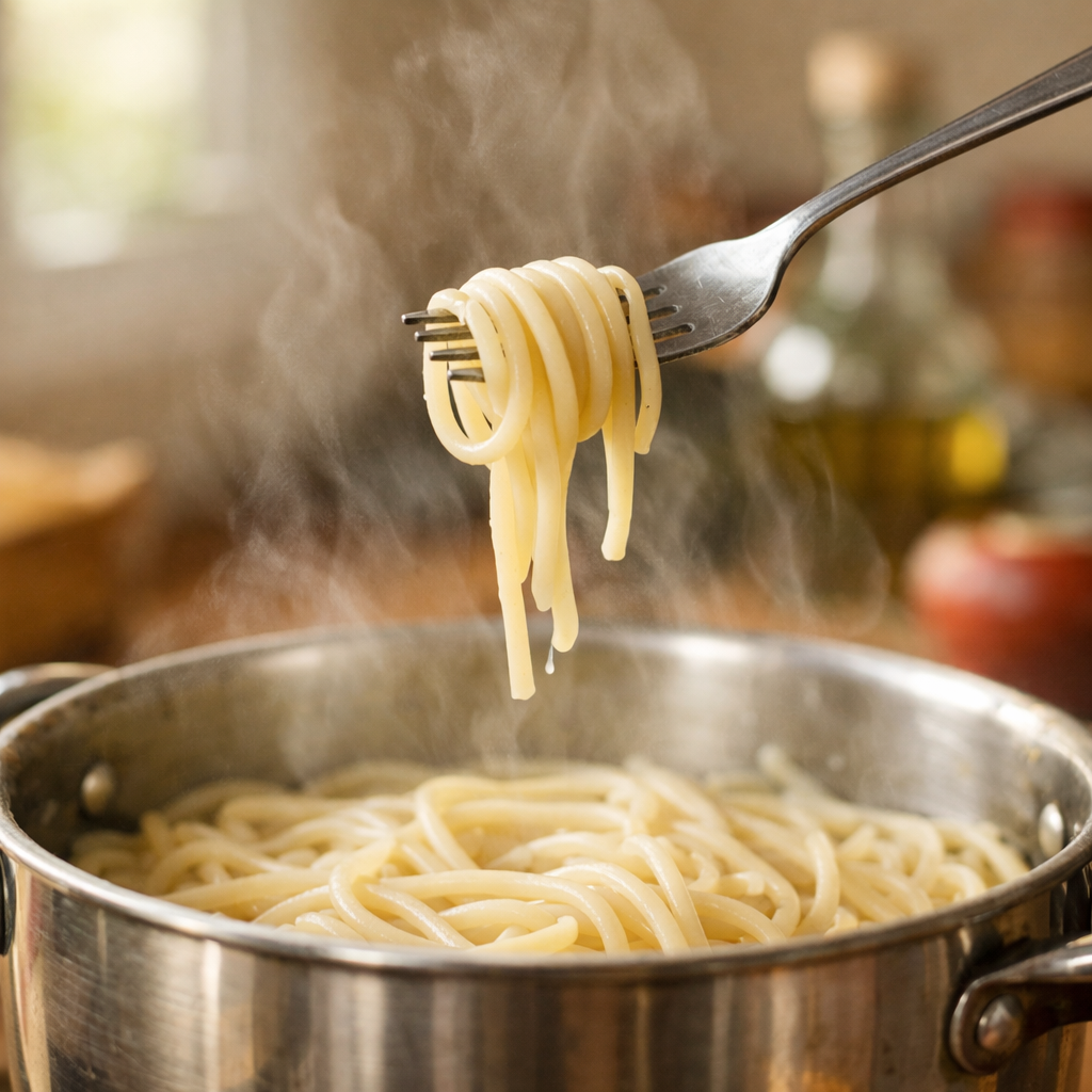 Cómo cocer pasta al dente — paso 4